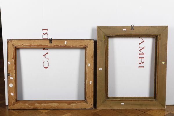 Due cornici diverse, XX secolo  - Asta Cornici antiche - Associazione Nazionale - Case d'Asta italiane