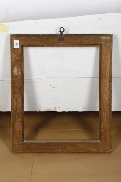 Cornice a sagoma Salvato Rosa in legno a mecca. Italia centrale XVIII secolo  - Asta Cornici antiche - Associazione Nazionale - Case d'Asta italiane