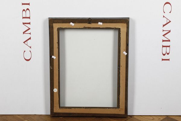 Cornice a cassetta in legno ebanizzato, XIX secolo  - Asta Cornici antiche - Associazione Nazionale - Case d'Asta italiane