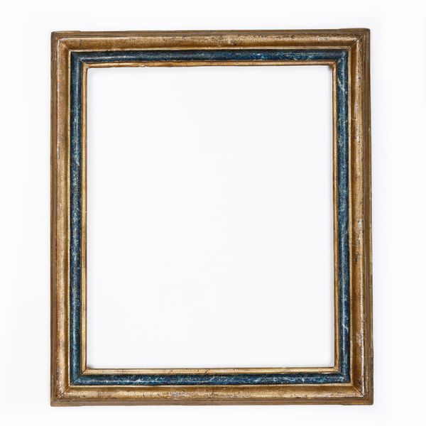 Cornice a sagoma Salvator Rosa in legno argentato e dipinto a finto marmo. Marche, XVIII secolo  - Asta Cornici antiche - Associazione Nazionale - Case d'Asta italiane