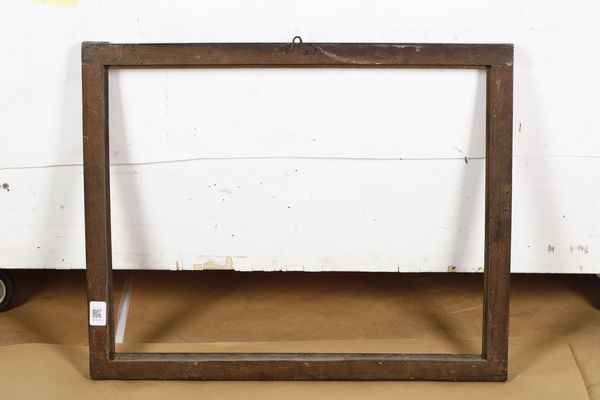 Cornice in stile Luigi XVI con decori intagliati agli angoli. XIX secolo  - Asta Cornici antiche - Associazione Nazionale - Case d'Asta italiane