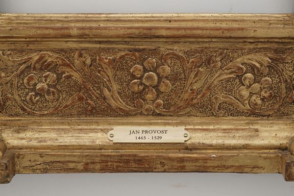 Cornice a tabernacolo in legno intagliato, dorato e bulinato. XX secolo  - Asta Cornici antiche - Associazione Nazionale - Case d'Asta italiane