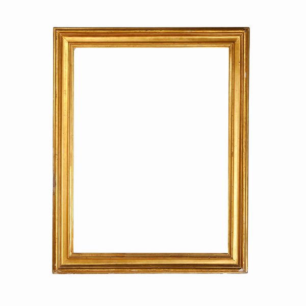 Cornice a sagoma Salvator Rosa in legno intagliato e dorato. Italia centrale (Roma?) XVIII secolo  - Asta Cornici antiche - Associazione Nazionale - Case d'Asta italiane