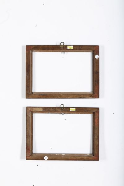 Coppia di cornici da stampa  - Asta Cornici antiche - Associazione Nazionale - Case d'Asta italiane