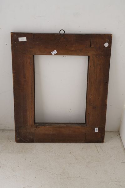 Cornice in legno ebanizzato e dorato. Lombardia XVIII secolo  - Asta Cornici antiche - Associazione Nazionale - Case d'Asta italiane