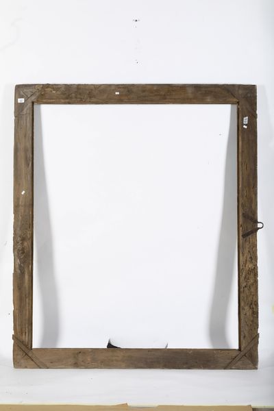 Cornice in legno ebanizzato e dorato. Piemonte XVII secolo  - Asta Cornici antiche - Associazione Nazionale - Case d'Asta italiane