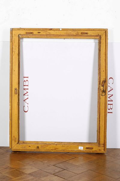 Cornice in legno intagliato e dorato. Italia, XIX secolo  - Asta Cornici antiche - Associazione Nazionale - Case d'Asta italiane