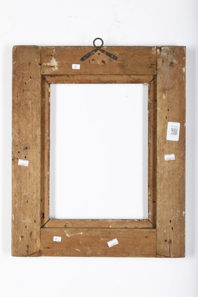 Cornice a sagoma Salvator Rosa in legno intagliato e dorato, Roma o Napoli XVIII secolo  - Asta Cornici antiche - Associazione Nazionale - Case d'Asta italiane