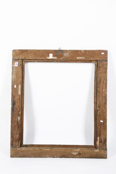 Cornice a cassetta ebanizzata e dorata, Italia centrale XVII secolo  - Asta Cornici antiche - Associazione Nazionale - Case d'Asta italiane