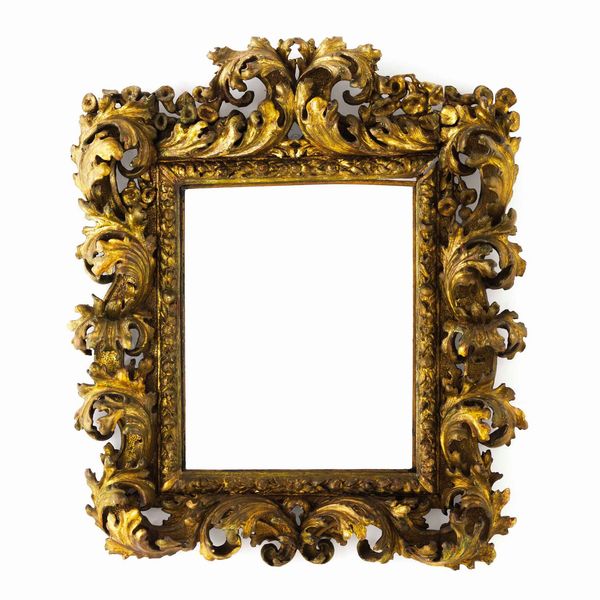 Cornice in legno intagliato e dorato. Italia XVIII-XIX secolo  - Asta Cornici antiche - Associazione Nazionale - Case d'Asta italiane