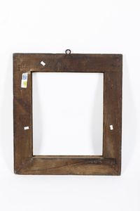 Cornice in legno intagliato e dorato. Emilia XVII secolo  - Asta Cornici antiche - Associazione Nazionale - Case d'Asta italiane