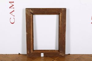 Cornice in legno intagliato. Emilia XVII secolo  - Asta Cornici antiche - Associazione Nazionale - Case d'Asta italiane