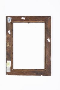 Cornice in legno dipinto e dorato. Veneto XVIII secolo  - Asta Cornici antiche - Associazione Nazionale - Case d'Asta italiane