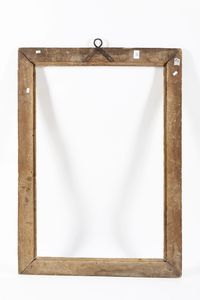 Cornice in legno dorato. Italia centrale XVIII secolo  - Asta Cornici antiche - Associazione Nazionale - Case d'Asta italiane