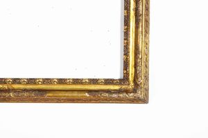 Cornice il legno intagliato e dorato. Nord Italia XVIII secolo  - Asta Cornici antiche - Associazione Nazionale - Case d'Asta italiane
