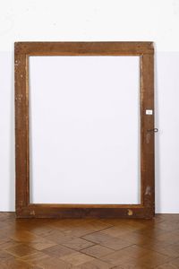 Cornice in legno intagliato e dorato. Italia centrale XVIII secolo  - Asta Cornici antiche - Associazione Nazionale - Case d'Asta italiane