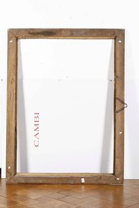 Cornice in legno intagliato e dorato. Emilia XVIII secolo  - Asta Cornici antiche - Associazione Nazionale - Case d'Asta italiane