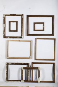 Nove cornici. XX secolo  - Asta Cornici antiche - Associazione Nazionale - Case d'Asta italiane