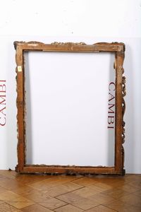 Cornice intagliata e dipinta. Arte italiana del XX secolo  - Asta Cornici antiche - Associazione Nazionale - Case d'Asta italiane