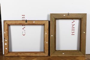 Due cornici diverse, XX secolo  - Asta Cornici antiche - Associazione Nazionale - Case d'Asta italiane