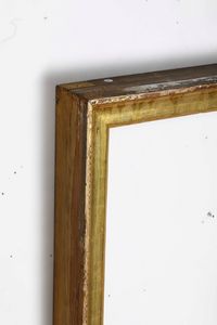 Cornice in stile neoclassico dorata  - Asta Cornici antiche - Associazione Nazionale - Case d'Asta italiane