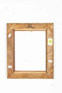 Cornice scolpita e dorata. Roma, XVIII secolo  - Asta Cornici antiche - Associazione Nazionale - Case d'Asta italiane