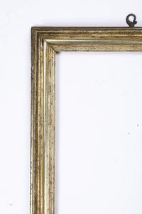 Cornice a sagoma Salvato Rosa in legno a mecca. Italia centrale XVIII secolo  - Asta Cornici antiche - Associazione Nazionale - Case d'Asta italiane