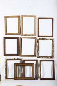 Dieci cornici. XX secolo  - Asta Cornici antiche - Associazione Nazionale - Case d'Asta italiane