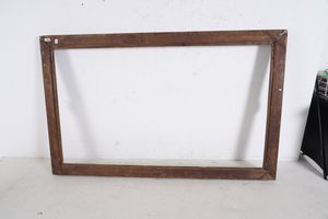 Grande cornice in legno laccato, XIX secolo  - Asta Cornici antiche - Associazione Nazionale - Case d'Asta italiane