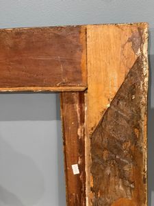 Cornice a cassetta in legno laccato e a mecca. Italia centrale XVII secolo  - Asta Cornici antiche - Associazione Nazionale - Case d'Asta italiane