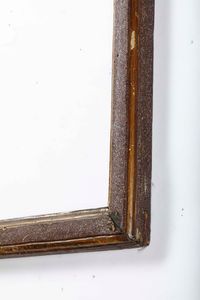 Cornice laccata finto porfido e dorata, Roma fine XVIII secolo  - Asta Cornici antiche - Associazione Nazionale - Case d'Asta italiane