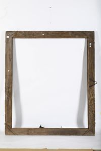 Cornice in legno ebanizzato e dorato. Piemonte XVII secolo  - Asta Cornici antiche - Associazione Nazionale - Case d'Asta italiane