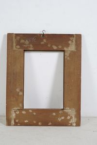 Cornice in legno intagliato e dorato. Emilia XVII-XVIII secolo  - Asta Cornici antiche - Associazione Nazionale - Case d'Asta italiane