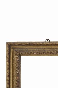 Cornice in legno intagliato e dorato. Italia centrale XVII-XVIII secolo  - Asta Cornici antiche - Associazione Nazionale - Case d'Asta italiane