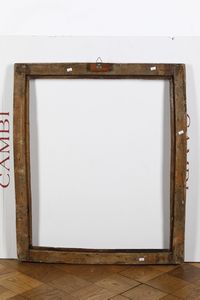 Cornice intagliata e dorata, Emilia XVIII secolo  - Asta Cornici antiche - Associazione Nazionale - Case d'Asta italiane