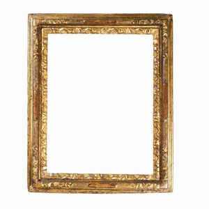 Cornice a tre ordini di intagliato dorata, XVIII secolo  - Asta Cornici antiche - Associazione Nazionale - Case d'Asta italiane
