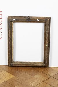 Cornice a tre ordini di intagliato dorata, XVIII secolo  - Asta Cornici antiche - Associazione Nazionale - Case d'Asta italiane