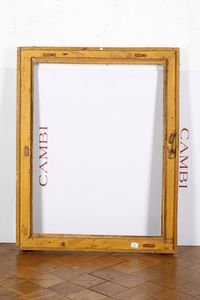 Cornice in legno intagliato e dorato. Italia, XIX secolo  - Asta Cornici antiche - Associazione Nazionale - Case d'Asta italiane