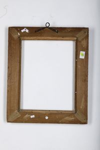 Cornice in legno intagliato e dorato, Emilia XVIII secolo  - Asta Cornici antiche - Associazione Nazionale - Case d'Asta italiane