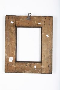 Cornice in legno intagliato e dorato, Emilia XVII-XVIII secolo  - Asta Cornici antiche - Associazione Nazionale - Case d'Asta italiane