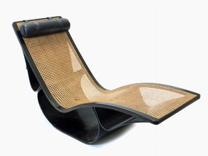 Oscar Niemeyer : Chaise longue Rio 1978 circa  - Asta Arredi, argenteria e curiosit da una casa romana - Associazione Nazionale - Case d'Asta italiane