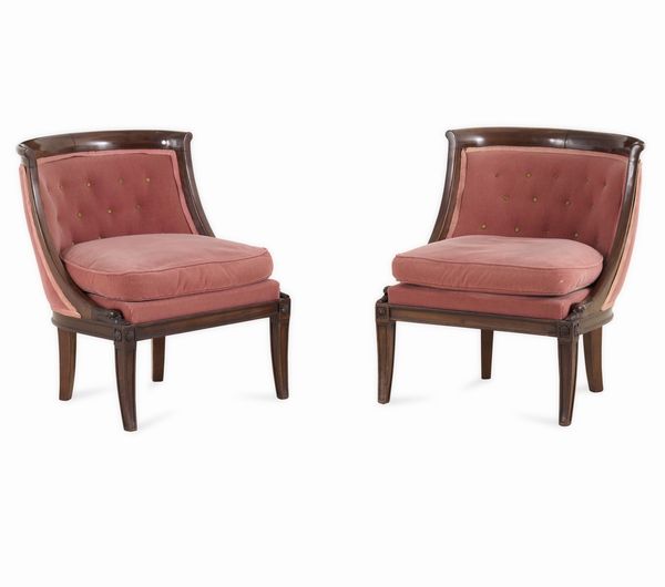 Coppia di poltrone. XIX-XX secolo  - Asta Dimore Italiane - Associazione Nazionale - Case d'Asta italiane