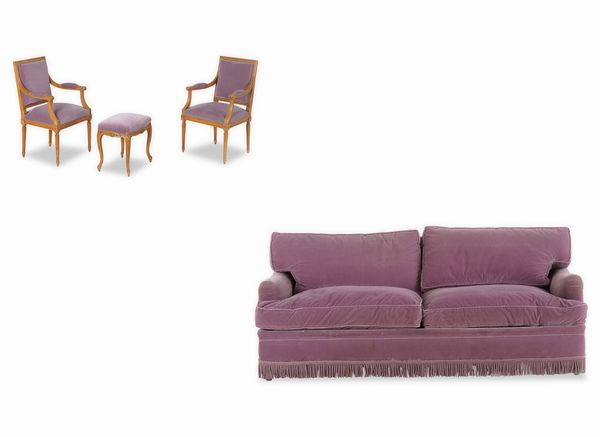 Fornitura da salotto. XX secolo  - Asta Dimore Italiane - Associazione Nazionale - Case d'Asta italiane