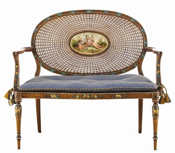 Divanetto in satinwood. XX secolo  - Asta Dimore Italiane - Associazione Nazionale - Case d'Asta italiane