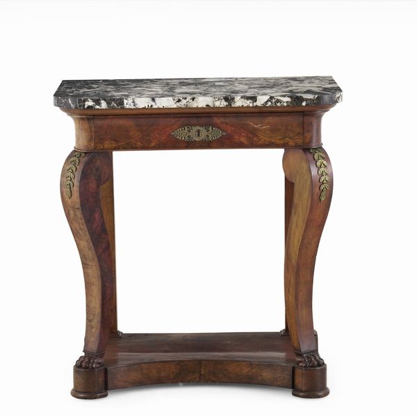 Consolle lastronata. Francia, XIX secolo  - Asta Dimore Italiane - Associazione Nazionale - Case d'Asta italiane