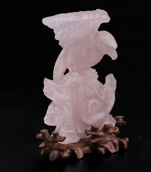 Figura di aquila. Cina, XX secolo  - Asta Dimore Italiane - Associazione Nazionale - Case d'Asta italiane