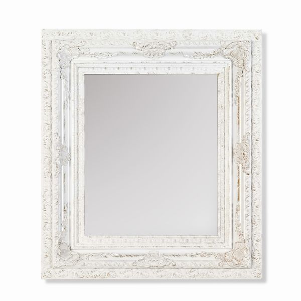 Specchiera in legno dipinto. XX secolo  - Asta Dimore Italiane - Associazione Nazionale - Case d'Asta italiane