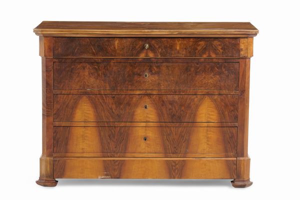 Cassettone lastronato. XIX-XX secolo  - Asta Dimore Italiane - Associazione Nazionale - Case d'Asta italiane