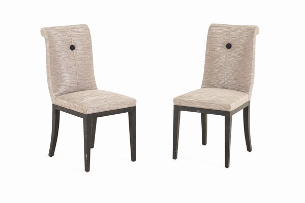 Gruppo di sei sedie in legno stile direttorio. XX secolo  - Asta Dimore Italiane - Associazione Nazionale - Case d'Asta italiane