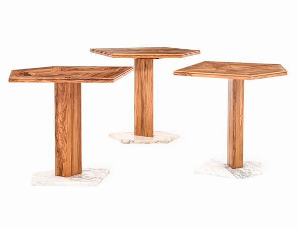 ANDREA SALVETTI : Tre tavoli. Italia, XXI secolo<BR>  - Asta Dimore Italiane - Associazione Nazionale - Case d'Asta italiane